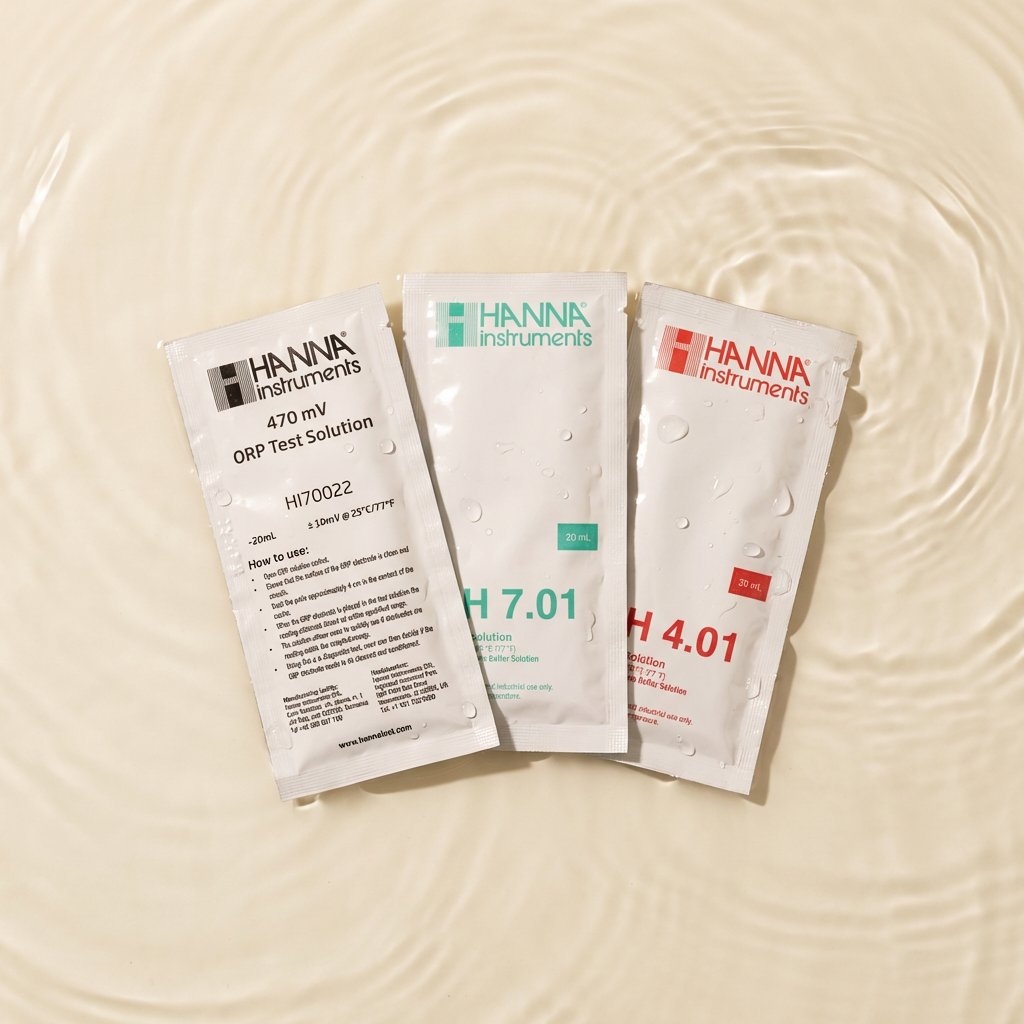 Hanna Instruments pH & ORP Calibration Buffer Solution Sachets